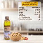 Cold Pressed Peanut Oil 500 mL – GreenDumbells Organics - Image 4